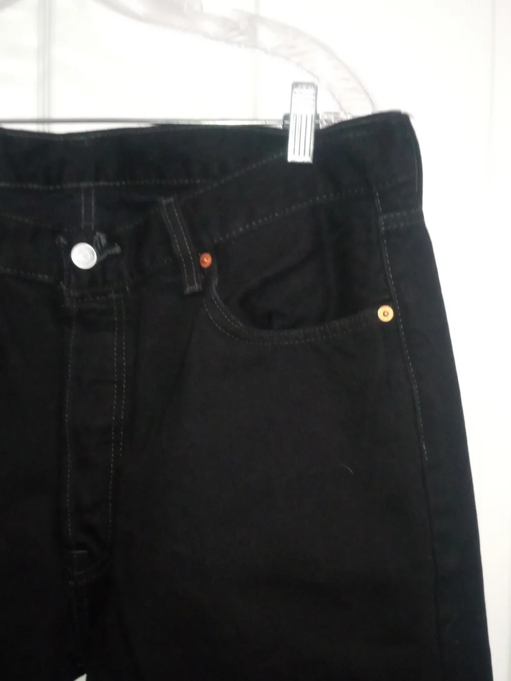 Levi's Men's Black Relaxed Straight Jeans